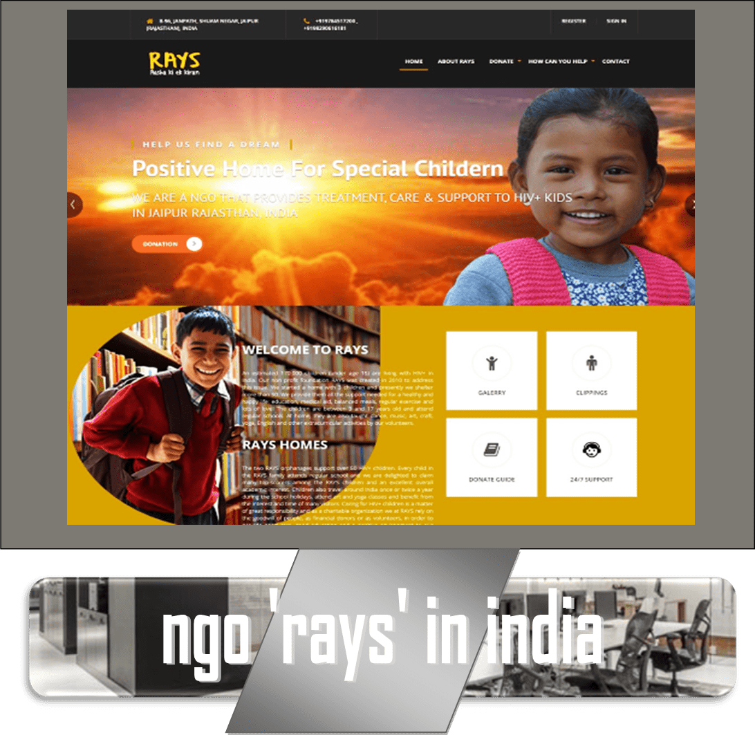 NGO 'RAYS' JAIPUR INDIA
