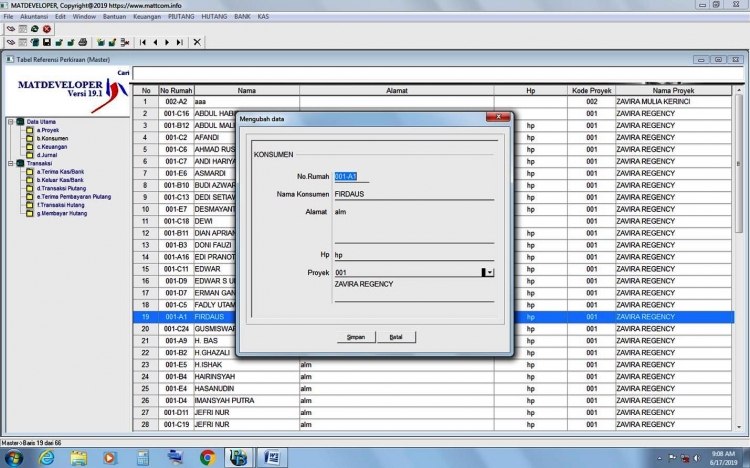 SISTEM DEVELOPER